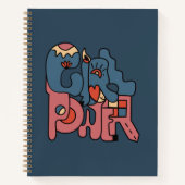 Carnet de version Fille Power Dark (Devant)