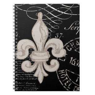 Carnet de Vintage Fleur de Lis…