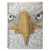 Carnet de visage de l'aigle américain (Devant)