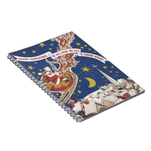 Carnet de voeux de Noël (Côté Droit)