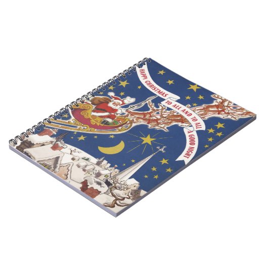 Carnet de voeux de Noël (Côté gauche)