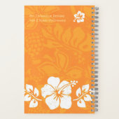 Carnet de voeux Retro Aloha Hawaii (Verso)