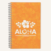 Carnet de voeux Retro Aloha Hawaii (Recto)