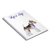 Carnet de voile Wire Fox Terrier (Côté Droit)