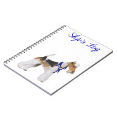 Carnet de voile Wire Fox Terrier (Côté gauche)