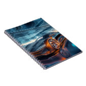 carnet de voiture cool pour garçon d'école (Côté Droit)