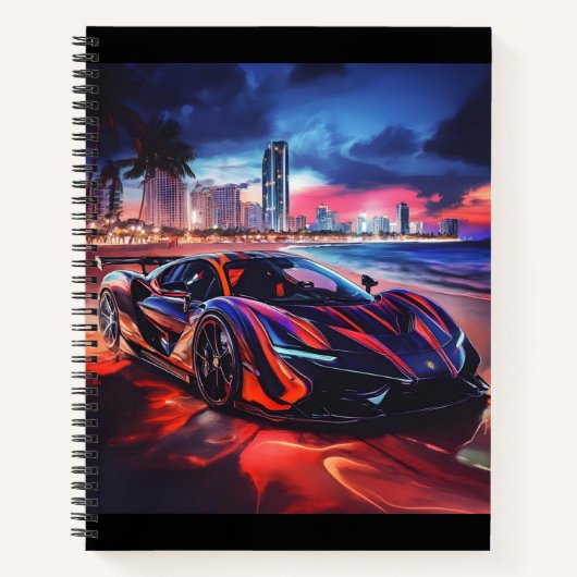 Carnet de voiture de sport (Devant)