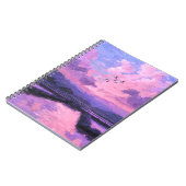 Carnet de vol Violet Sunset (Côté gauche)