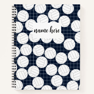 Carnet de volley-ball personnalisé