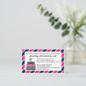 Carnet de voyage à la place de la carte Insérer Ma (Debout devant)