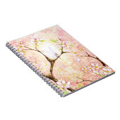 Carnet "de vue rose de fleur" (Côté Droit)