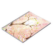 Carnet "de vue rose de fleur" (Côté gauche)