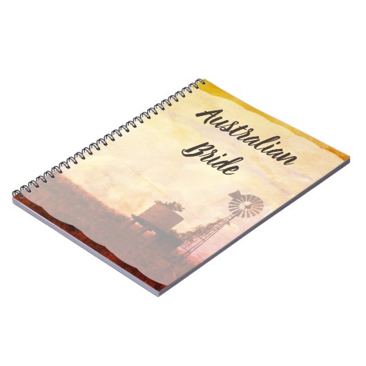 Carnet de Wedding planner australien (Côté gauche)