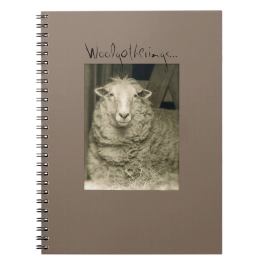Carnet de "Woolgatherings" de ferme de (Devant)