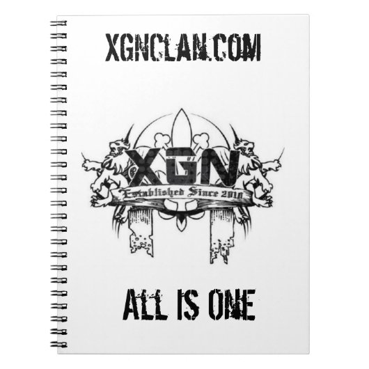 Carnet de XGN ! (Devant)