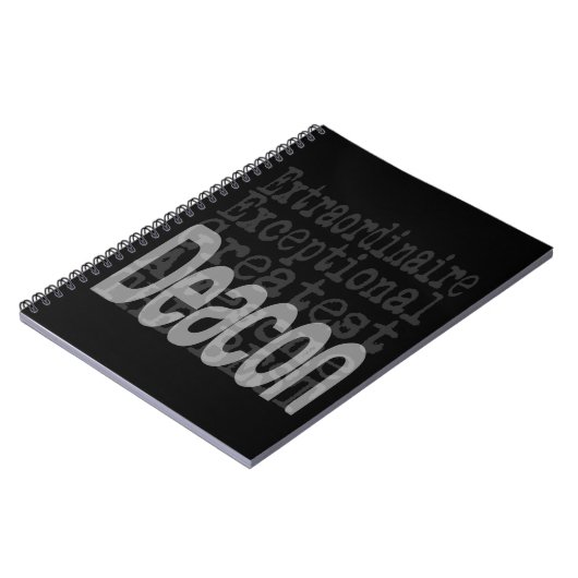 Carnet Deacon Extraordinaire (Côté gauche)