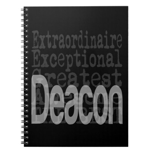 Carnet Deacon Extraordinaire (Devant)