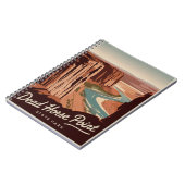 Carnet Dead Horse Point State Park Vintage (Côté gauche)