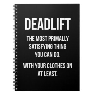 Carnet Deadlift - Funny Gym - Novelty Workout