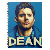 Carnet Dean su sfondo blu (Devant)