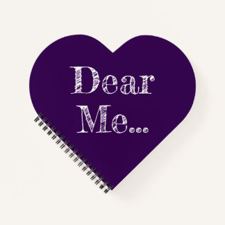 Carnet Dear Me .. Dark Purple Spiral Notebook