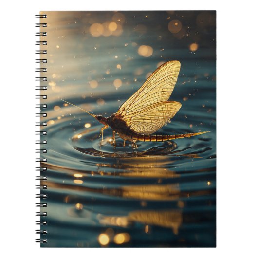 Carnet d'eau Golden Mayfly (Devant)