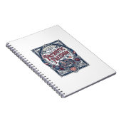 Carnet Débardeur graphique vectoriel de jardin de campagn (Côté Droit)