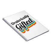 Carnet Débat Oratiquement Cadeau De L'Équipe De Débat De  (Côté Droit)