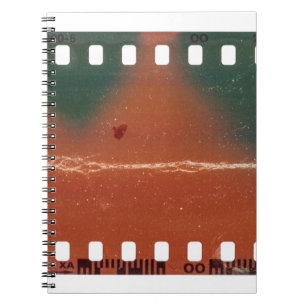 Carnet Début de bande de film de 35 mm, rayures cool.