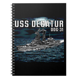 Carnet Décatur, destroyer de missiles guidés