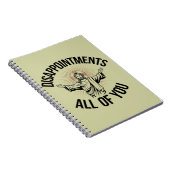 Carnet Déceptions Sarcastique Vous Tous Chrétiens (Côté Droit)