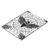Carnet décès tête moth (Côté gauche)