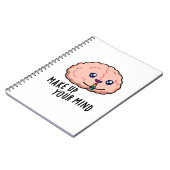 Carnet Décidez-vous Cerveau Drôle Pun (Côté gauche)