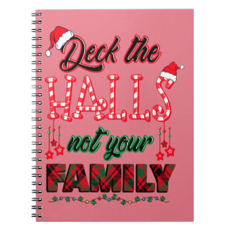 Carnet Deck Les Halls Pas Votre Famille