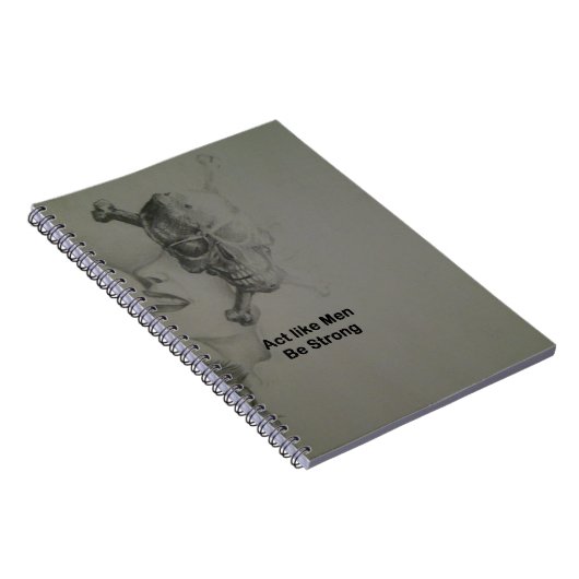 Carnet Déclaration audacieuse : Agissez Comme Des Hommes, (Côté Droit)