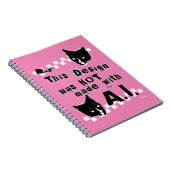 Carnet Déclaration punk anti-intelligence artificielle ép (Côté Droit)