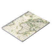 Carnet Déclinaison magnétique du monde (Côté gauche)