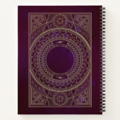 Carnet Déco Art Déco Orné Personnalisé (Dos)