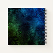 Carnet Déco feuille or (Dos)