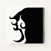 Carnet Deco mod woman (Dos)