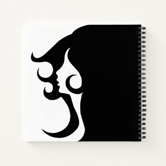 Carnet Deco mod woman (Dos)