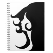 Carnet Deco mod woman (Devant)