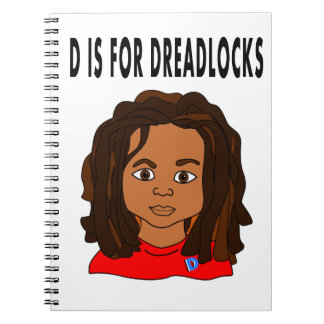 carnet d'école de dreadlocks de garçon de bande