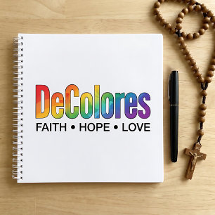 Carnet DeColores Cursillo Arc-en-ciel Foi Espérance Amour