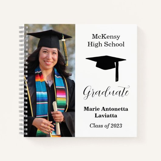 Carnet Décontracté moderne pour les diplômés de l' (Devant)