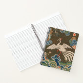 Carnet Décor d'antiquité chinois d'oiseaux (Intérieur)