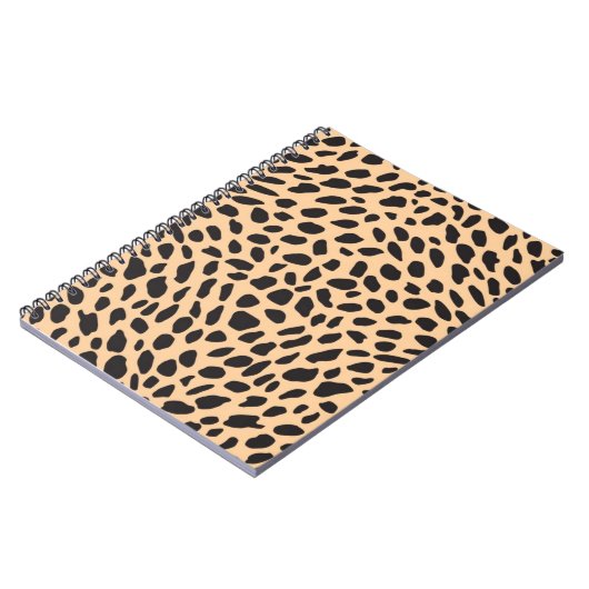 Carnet Décor de guépard de peau (Côté gauche)