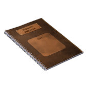 Carnet Décor de Leather (Côté Droit)