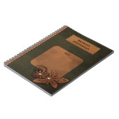 Carnet Décor de Leather (Côté gauche)