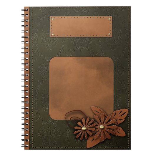 Carnet Décor de Leather (Devant)